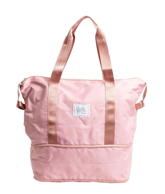 Nicole Nylon Shopper rosa