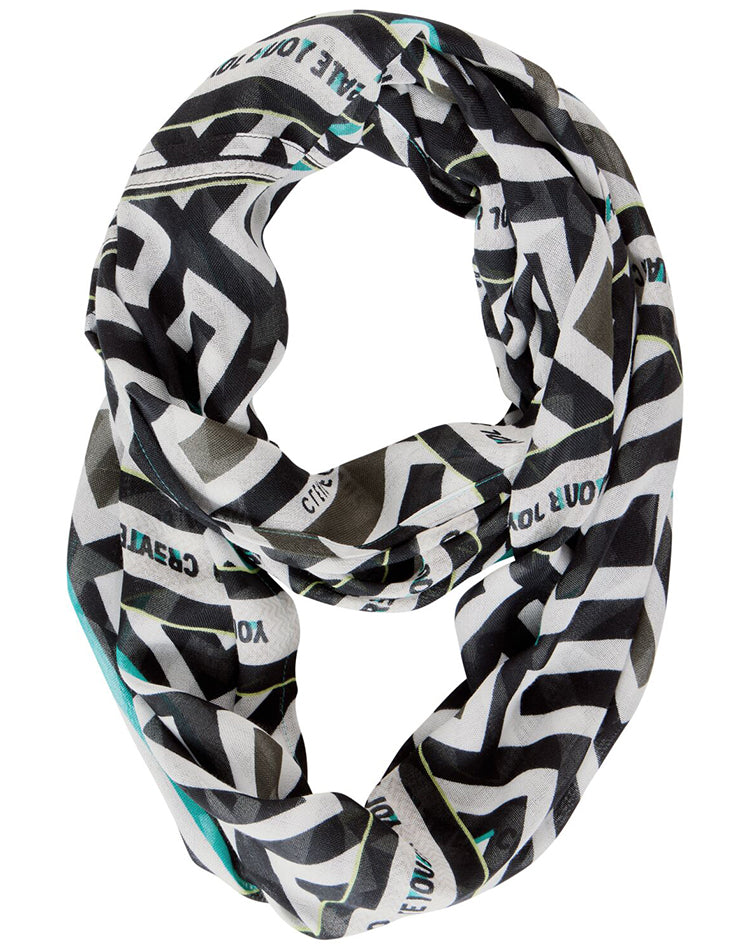 Print loop scarf